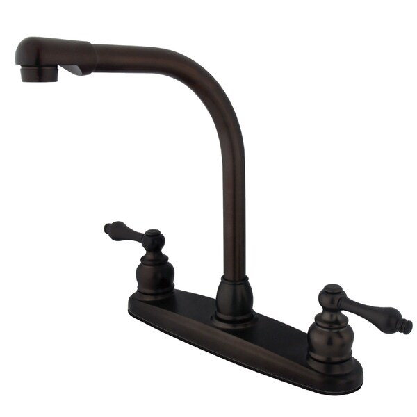 Victorian Centerset Kitchen Faucet, Oil Rubbed Bronze